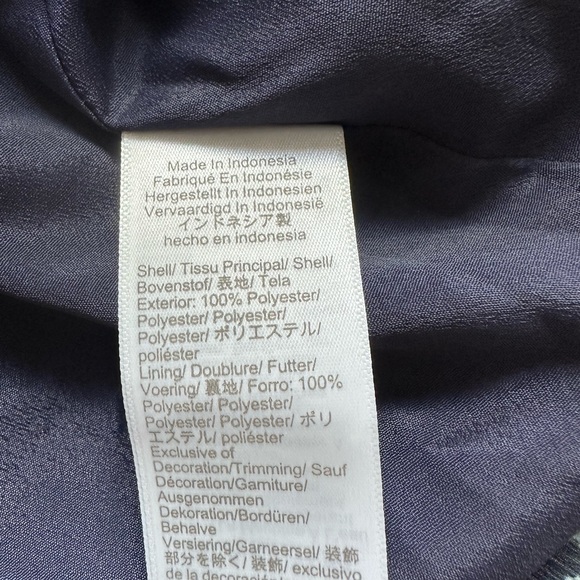 J. Crew Green and Gray Smocked Long Sleeve Blouse - Picture 5 of 7